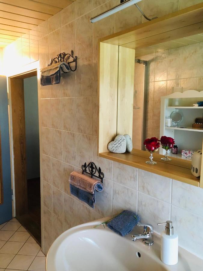 Ferienwohnung „Am Gnaucks Hutberg“ Hohnstein Exteriér fotografie
