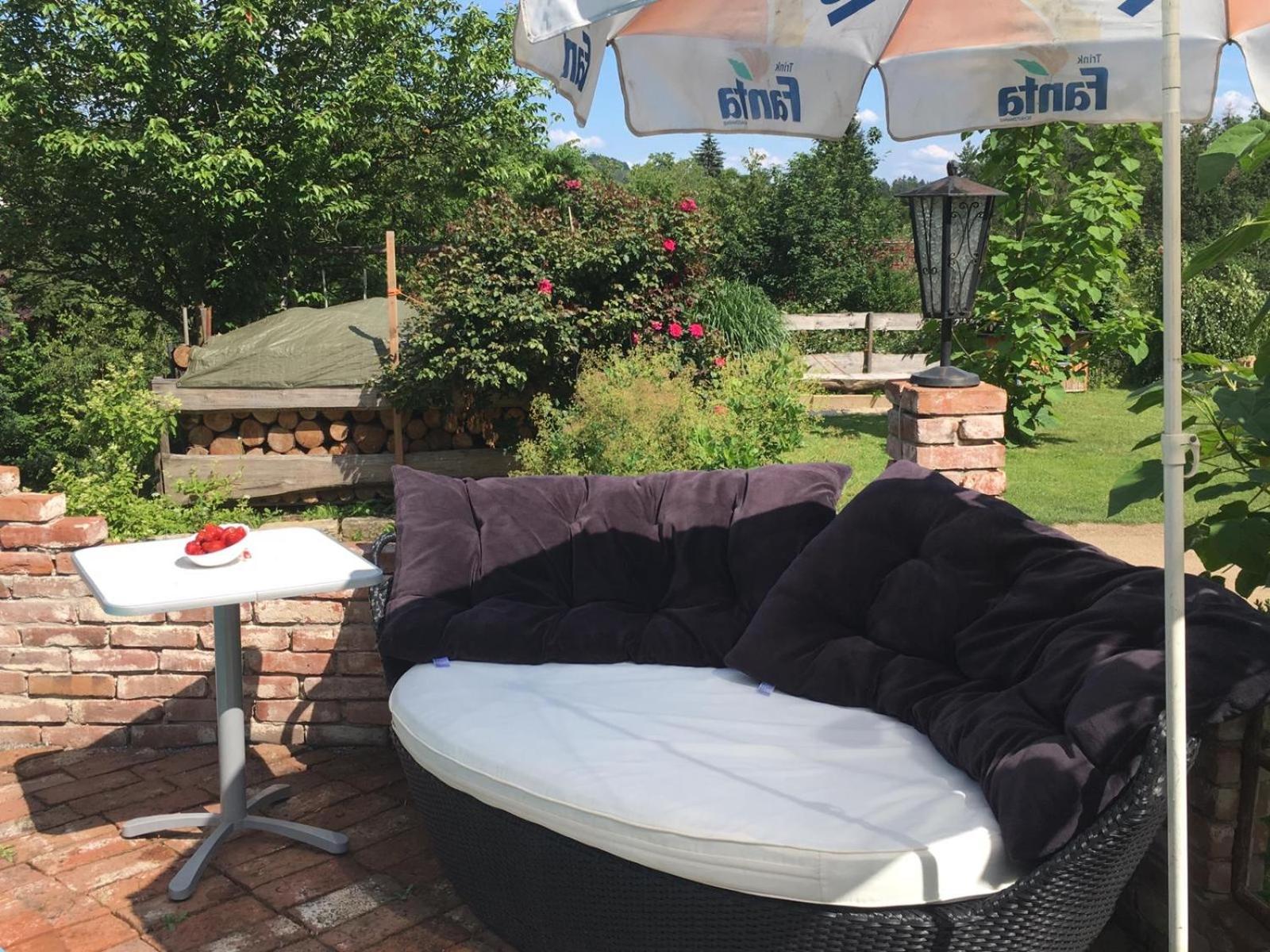 Ferienwohnung „Am Gnaucks Hutberg“ Hohnstein Exteriér fotografie